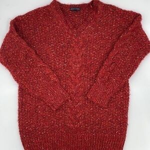 Adrienne Vittadini Long Sleeve Knit Sweater